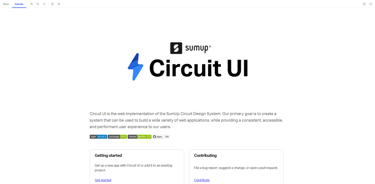 Circuit UI by SumUp