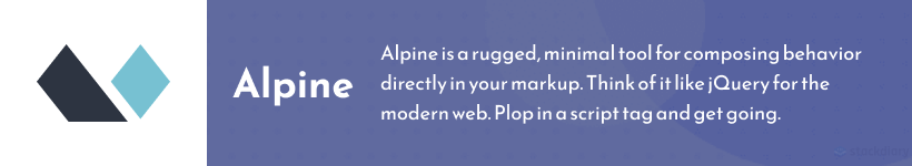 Alpine front-end framework