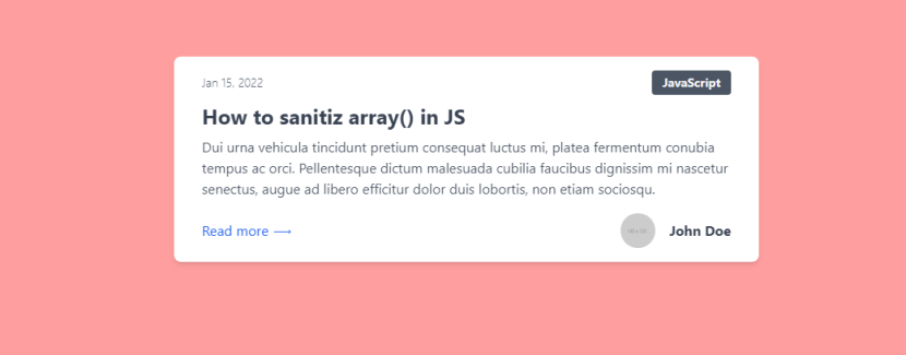 Tailwind CSS: 15 Unique Card Designs