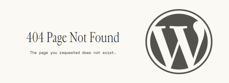 How to Fix ‘404 Error – Page Not Found’ in WordPress