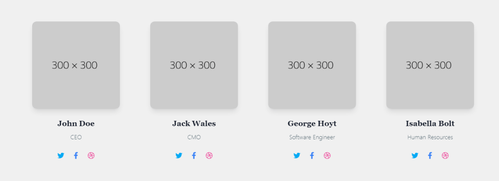 Team Members Card - Tailwind CSS