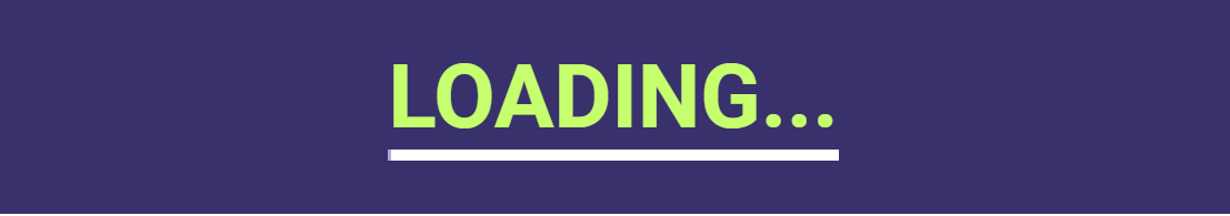 CSS Loading Text Animation