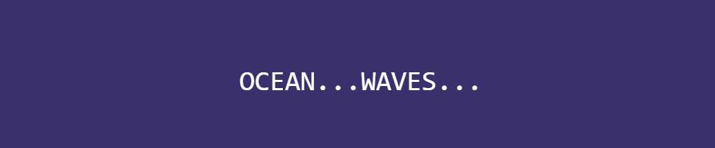 CSS Text Wave Animation