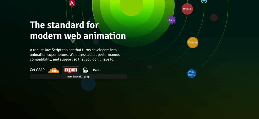 GSAP (GreenSock Animation Platform)