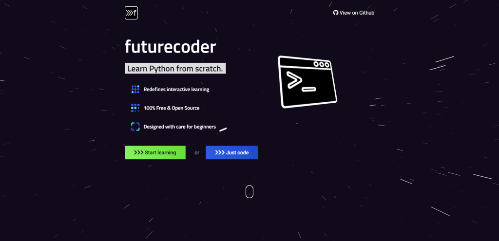 futurecoder – Learn Python from scratch