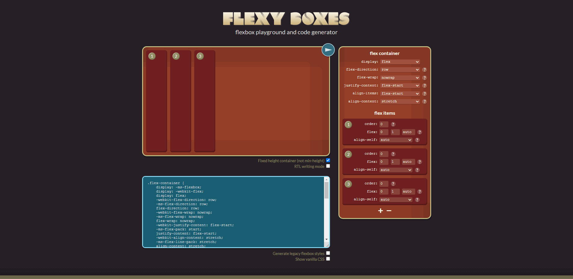 Flexy Boxes