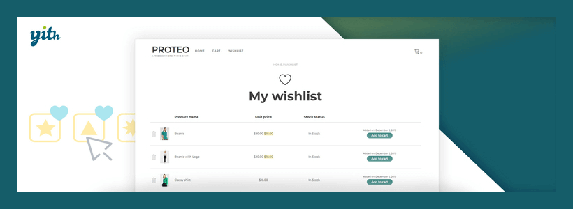 YITH WooCommerce Wishlist