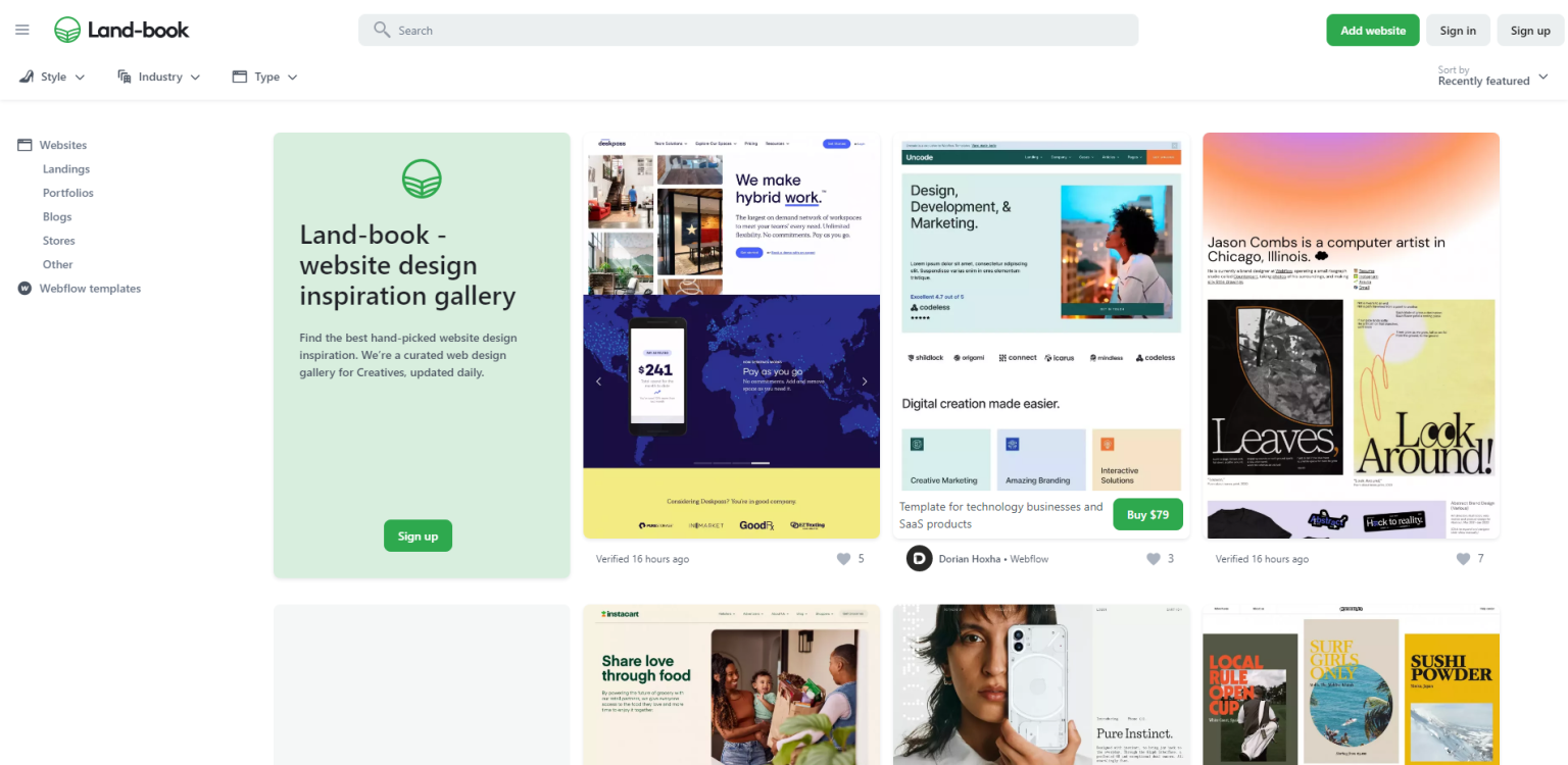 20 Web Design Inspiration Sites: A Designer's Must-Have List