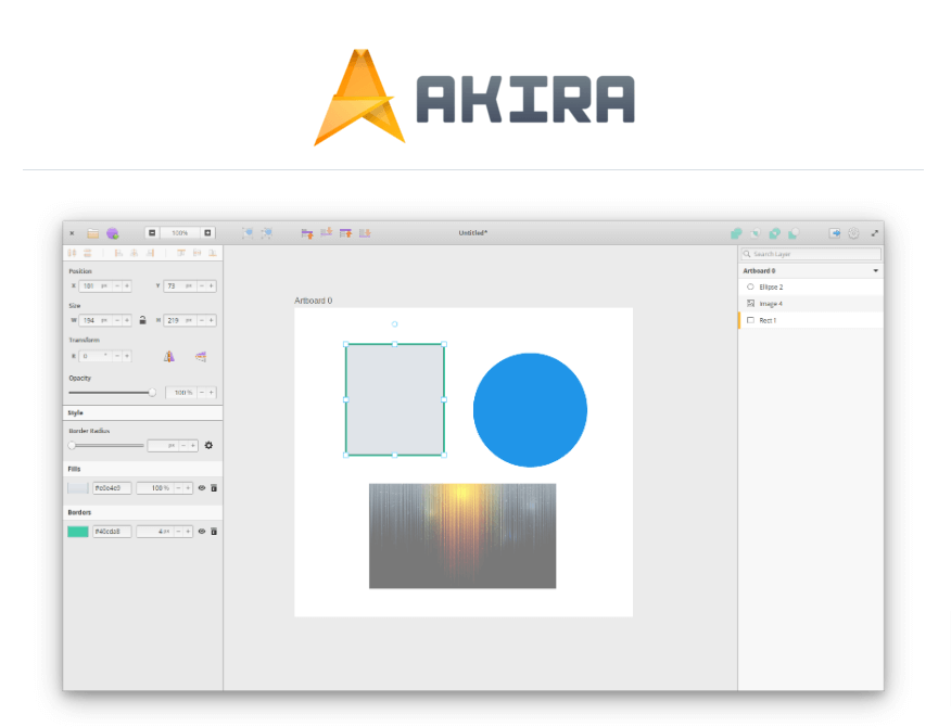 Akira - Native Linux App for UI and UX Design built in Vala and GTK