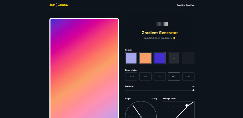 CSS Gradient Generator