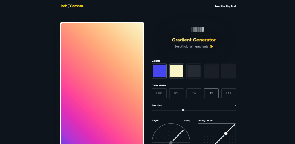 CSS Gradient Generator