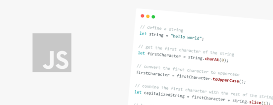 Capitalize the First Letter with JavaScript
