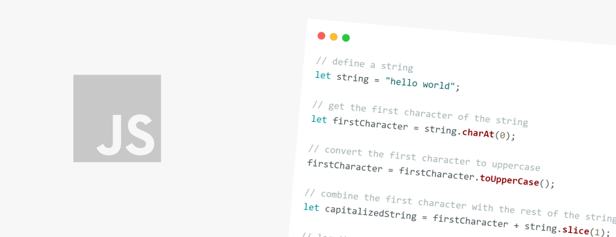 How To Capitalize The First Letter With JavaScript