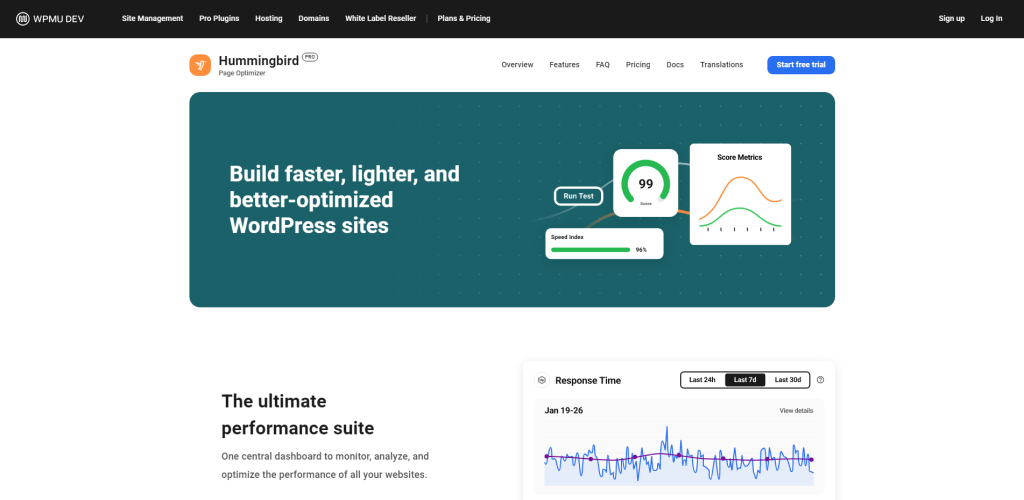 Hummingbird Pro - 超級加速 WordPress 性能 - WPMU DEV