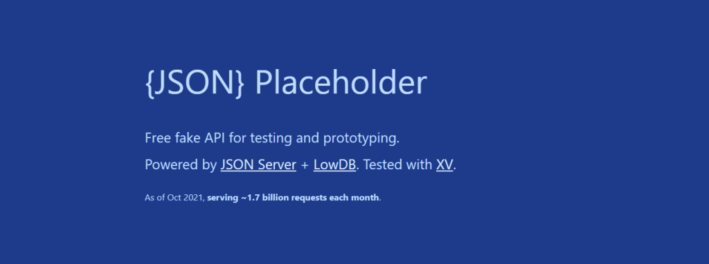 JSON Placeholder API