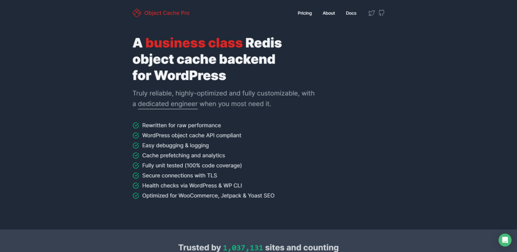 Object Cache Pro for WordPress — Object Cache Pro for WordPress