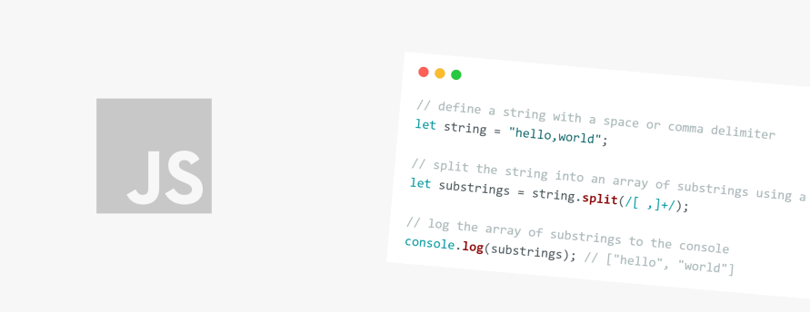 Split a String into Substrings with JavaScript