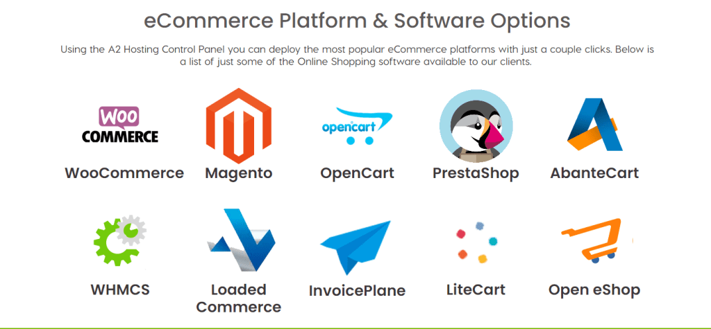 eCommerce Platform & Software Options
