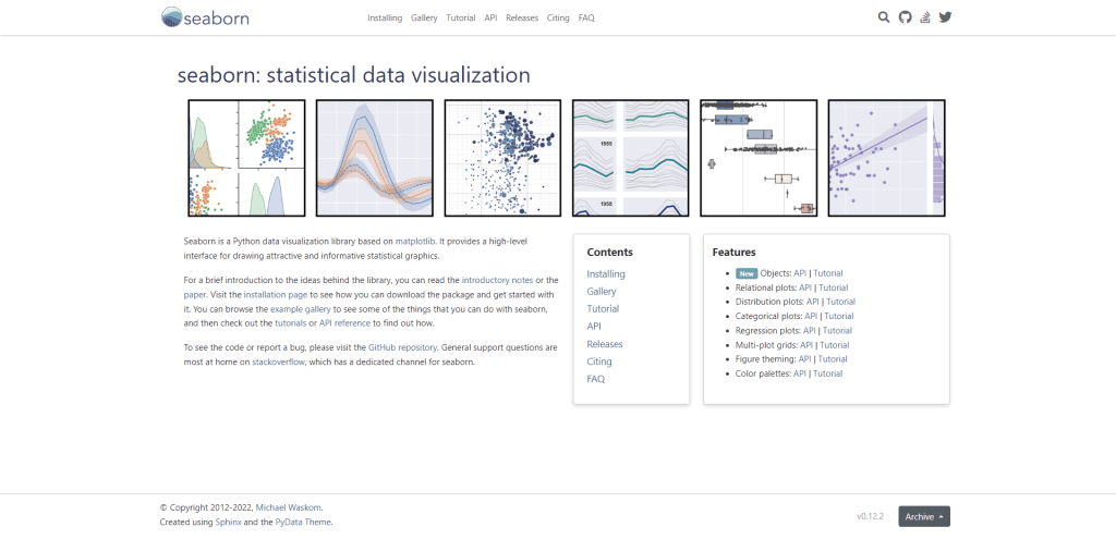 Seaborn - for advanced data visualization