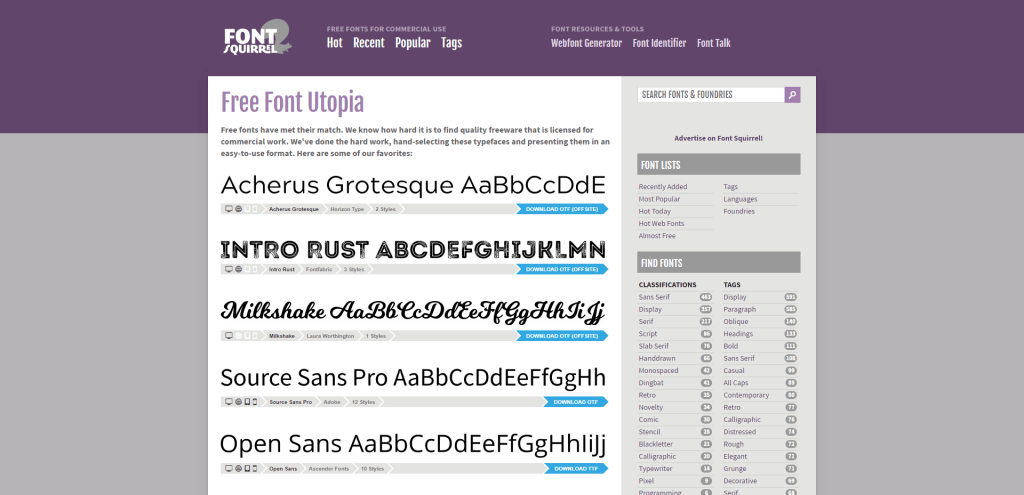 Font Squirrel