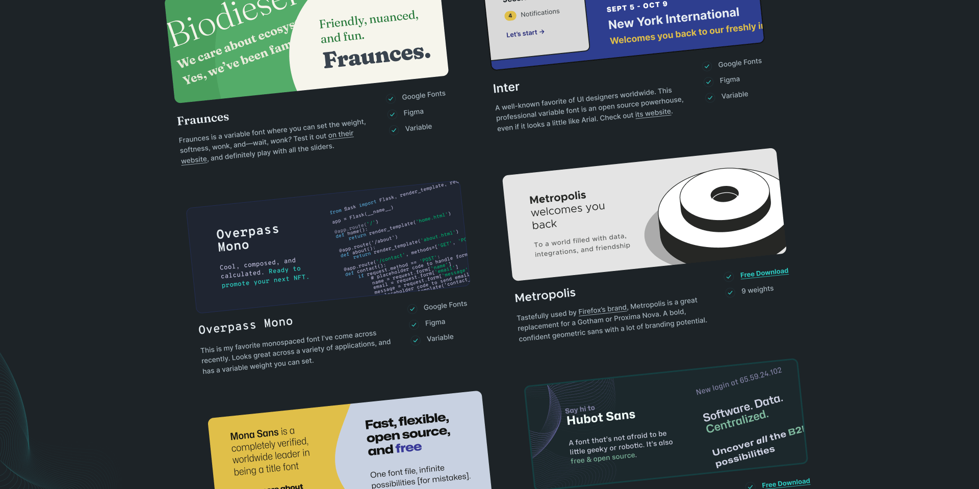 Font Tools for Designers