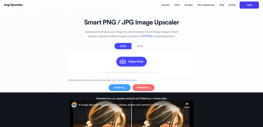 Img.Upscaler - create high resolution assets