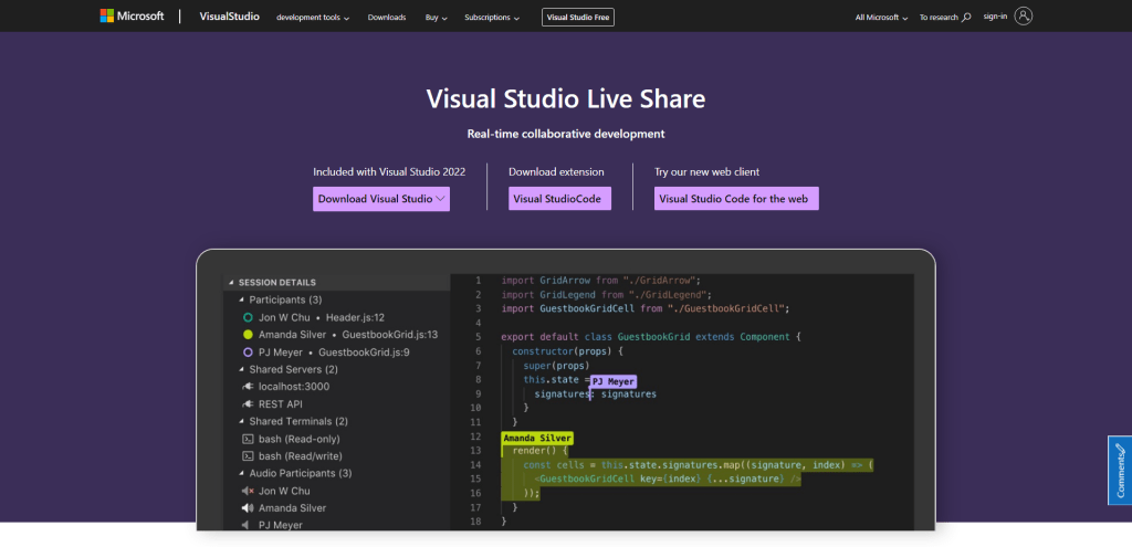 Visual Studio Live Share