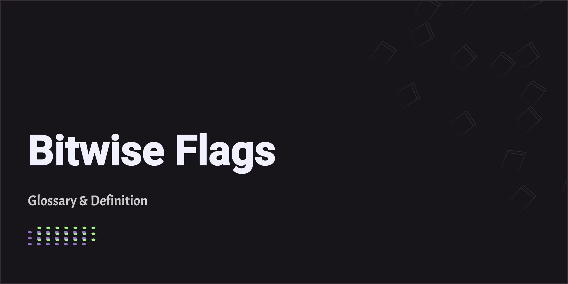 Bitwise Flags