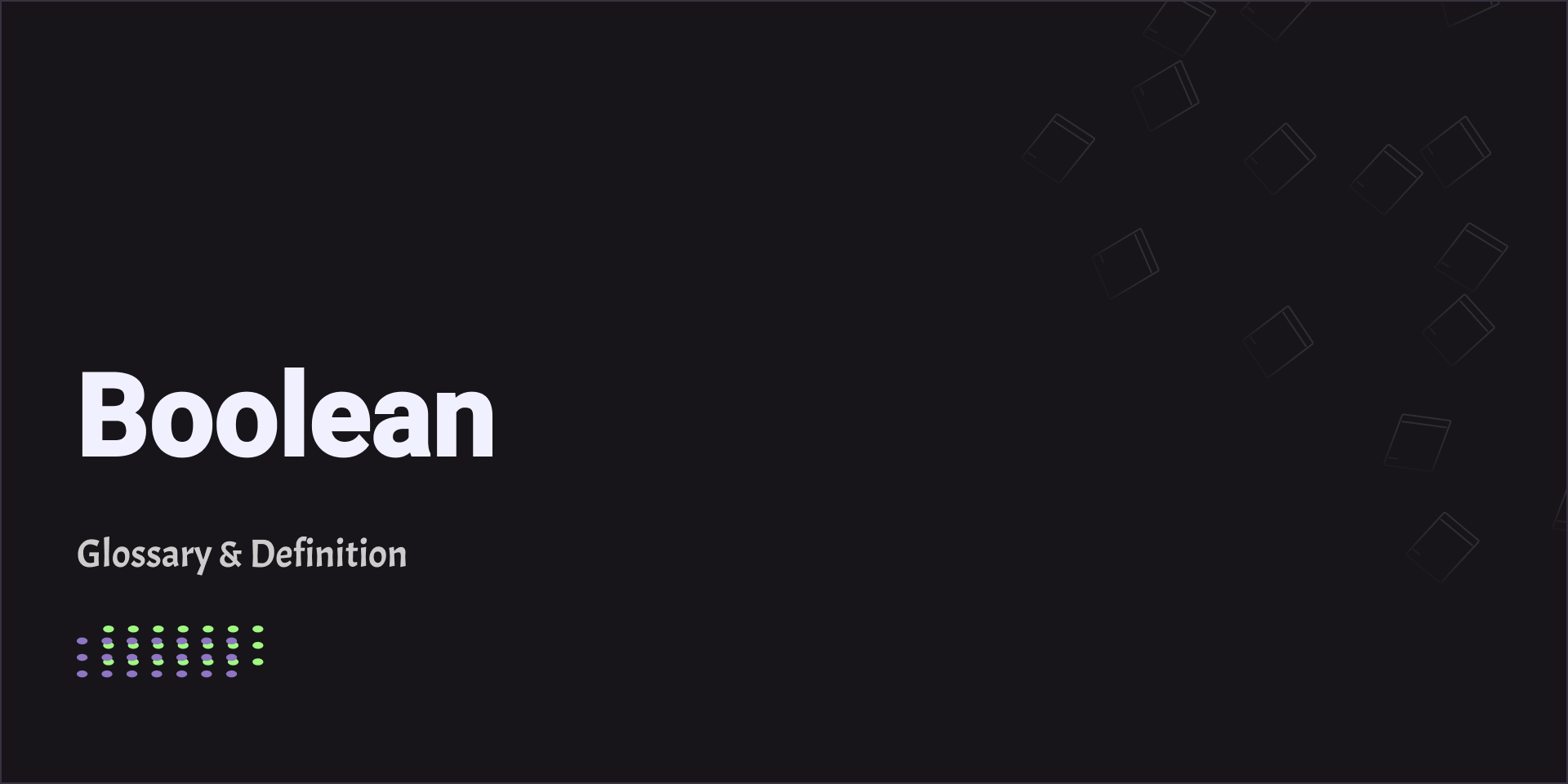 Boolean