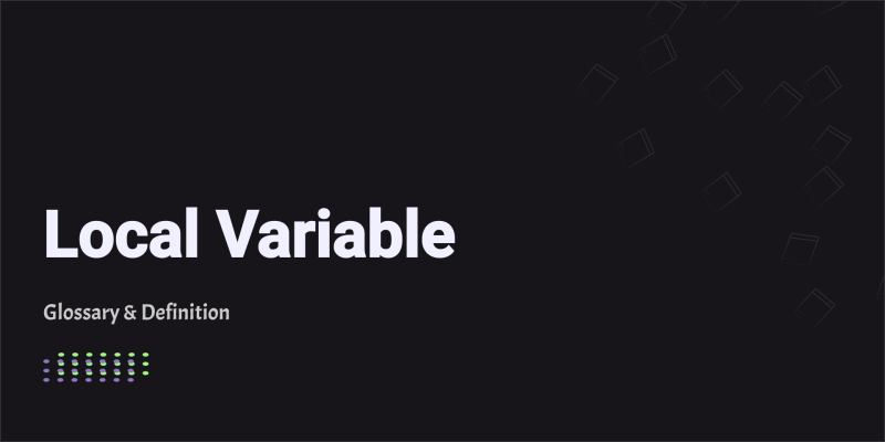 Local Variable