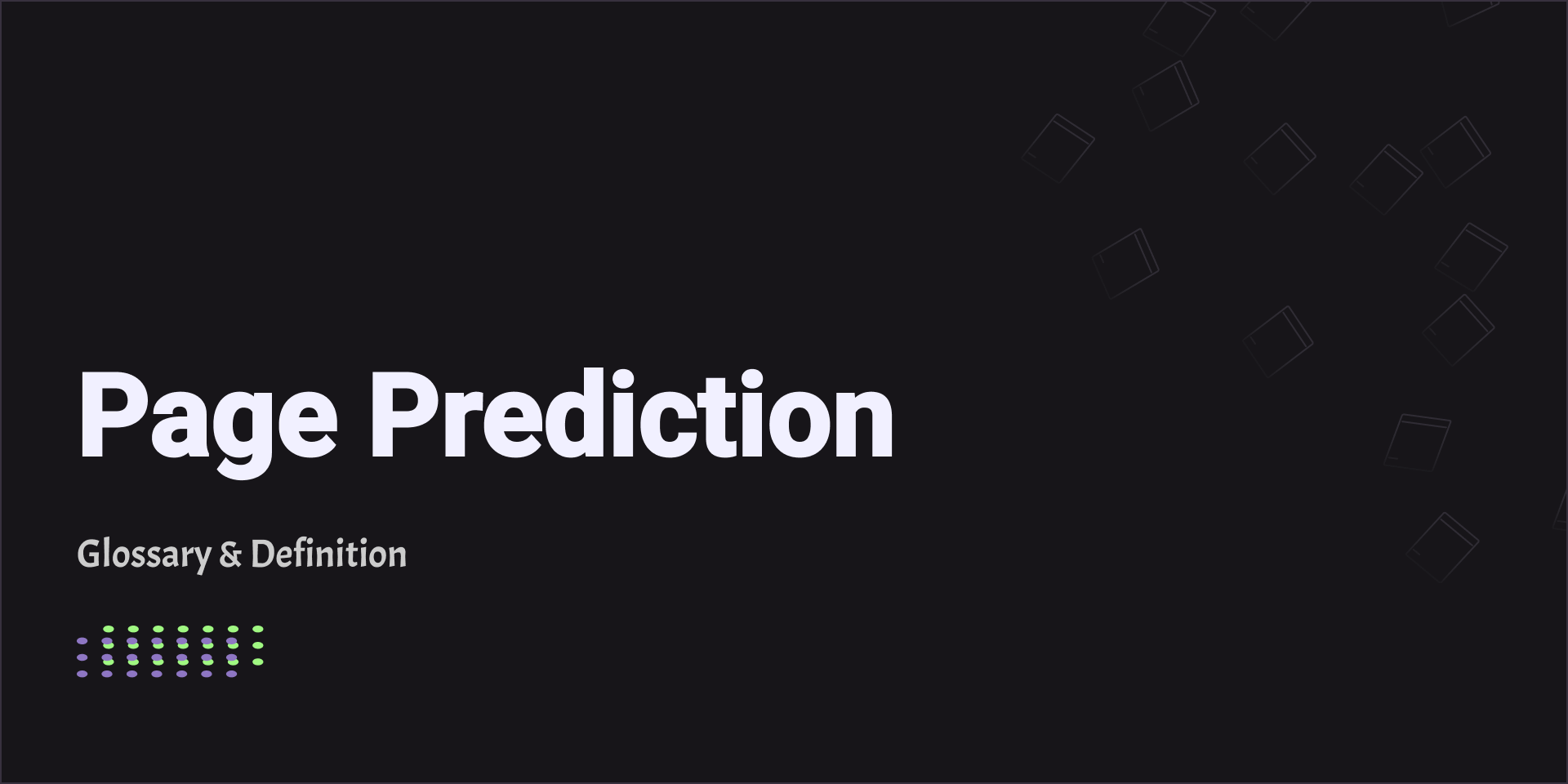 Page Prediction