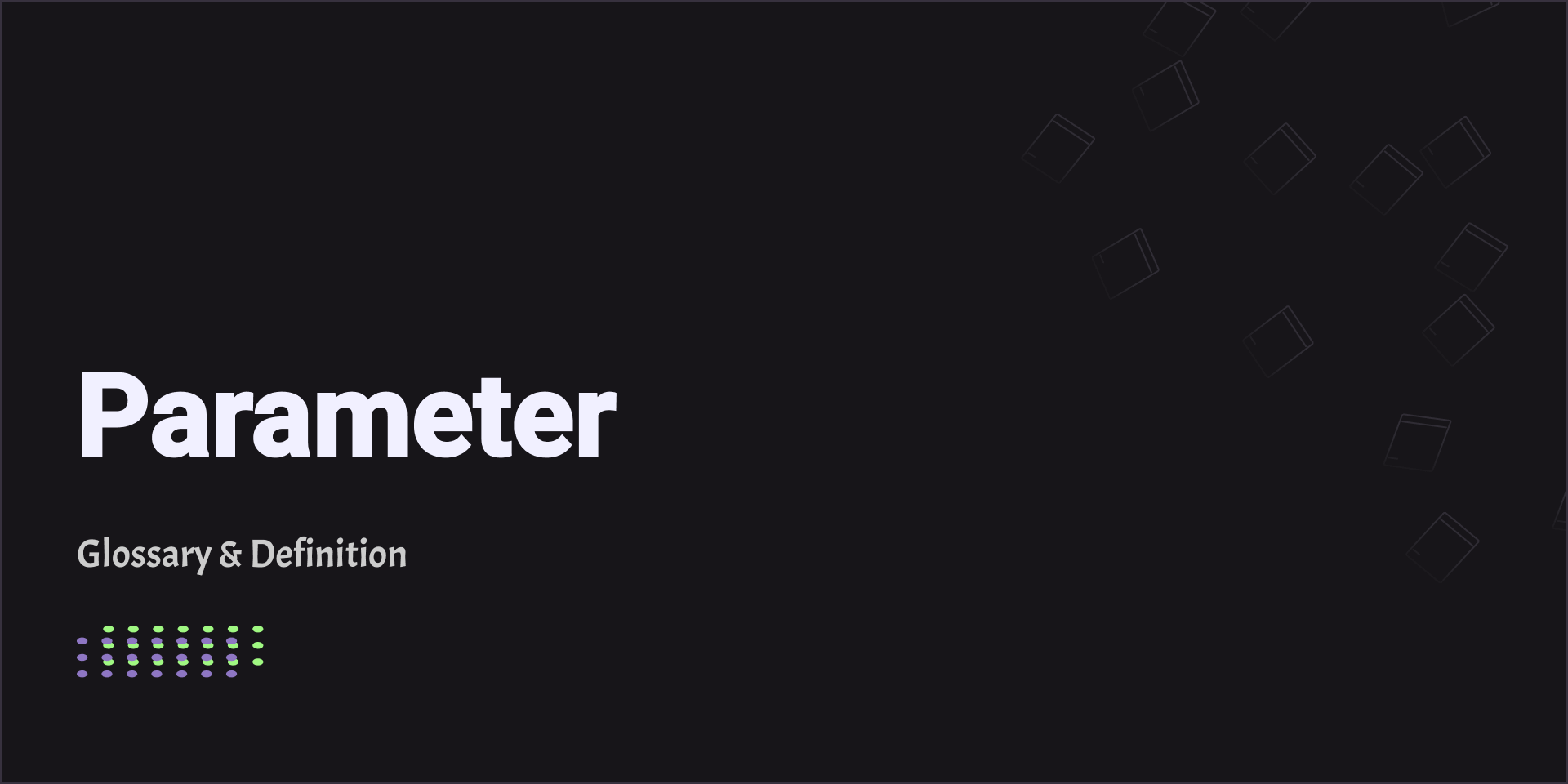 Parameter