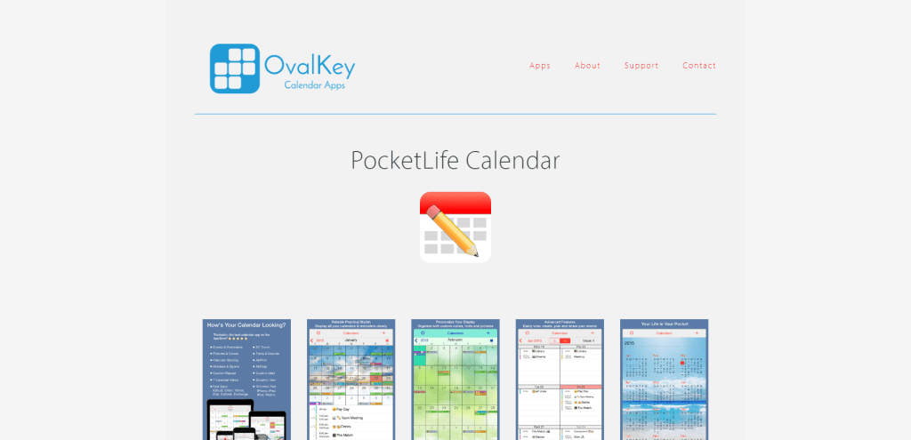 PocketLife Calendar