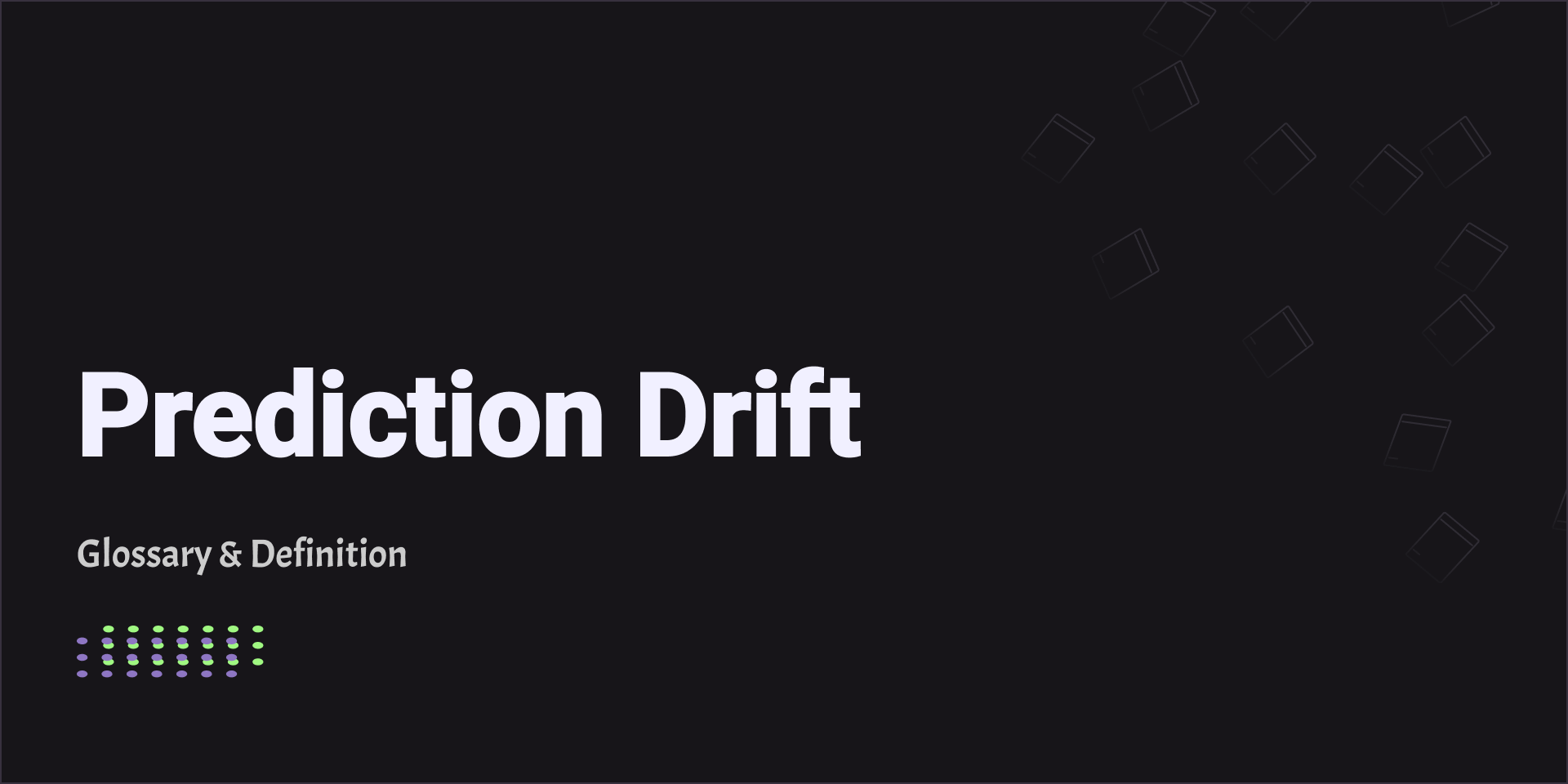 Prediction Drift