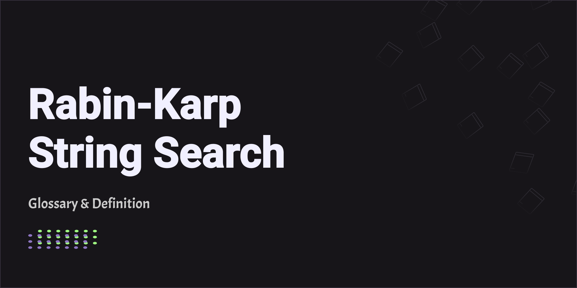 Rabin-Karp String Search