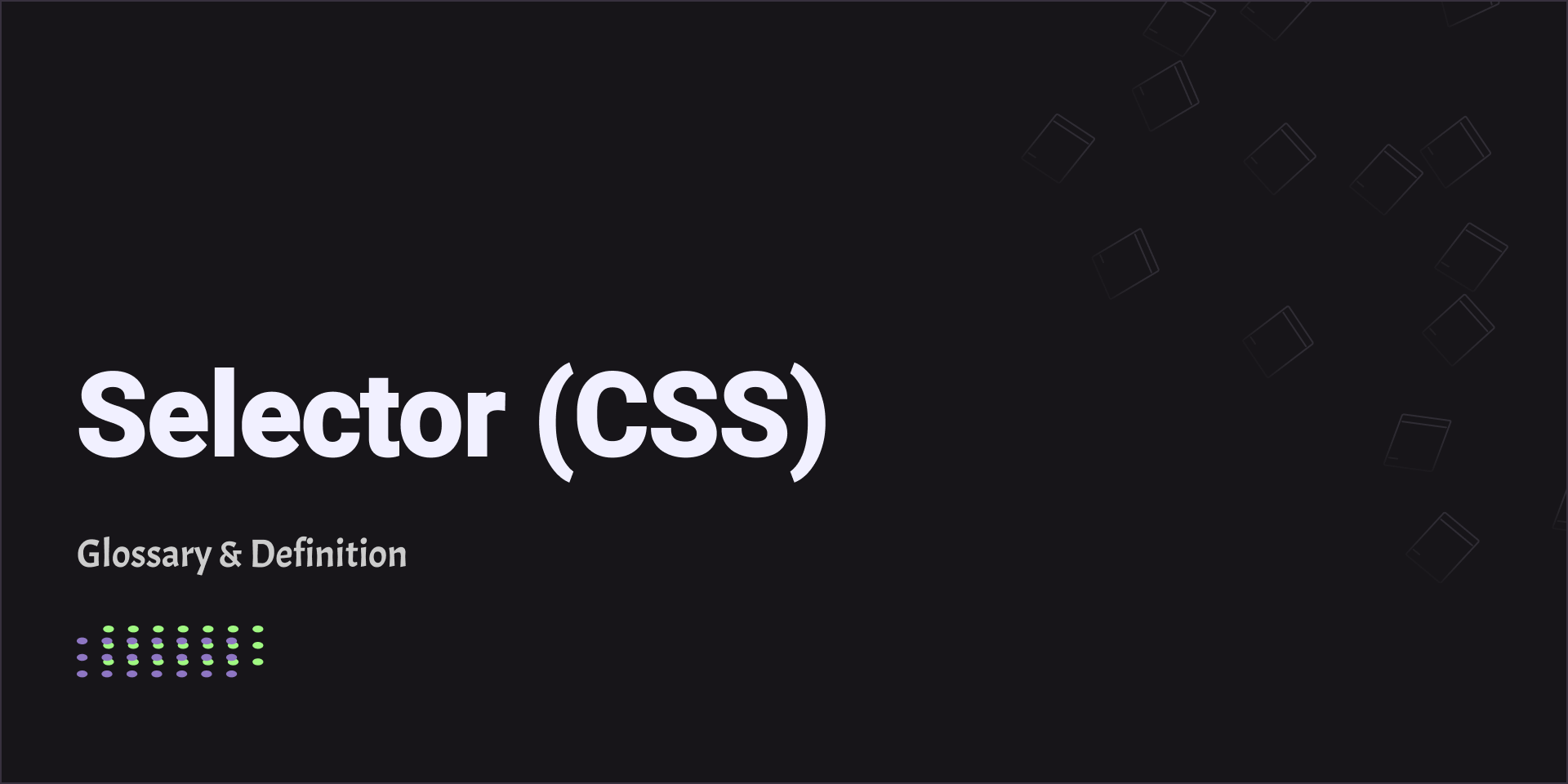 Selector (CSS)