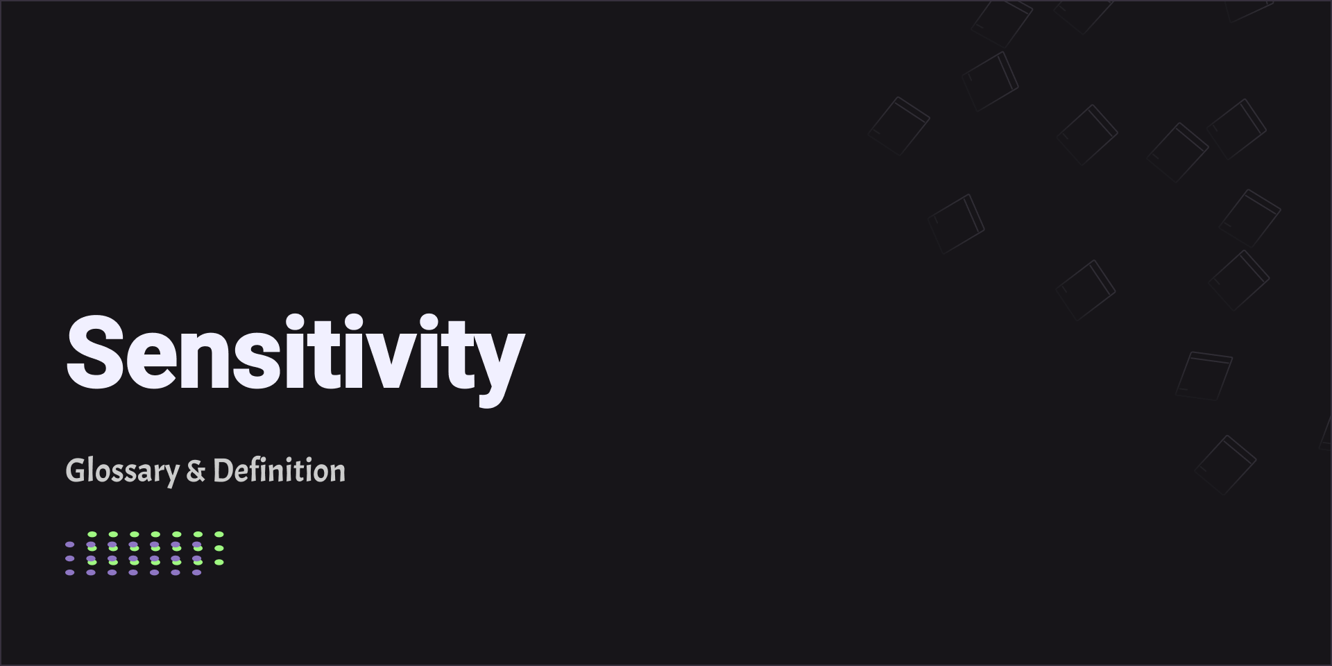 Sensitivity