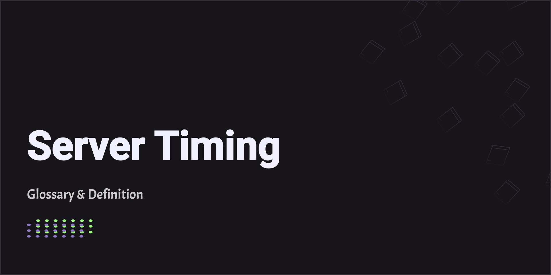 Server Timing
