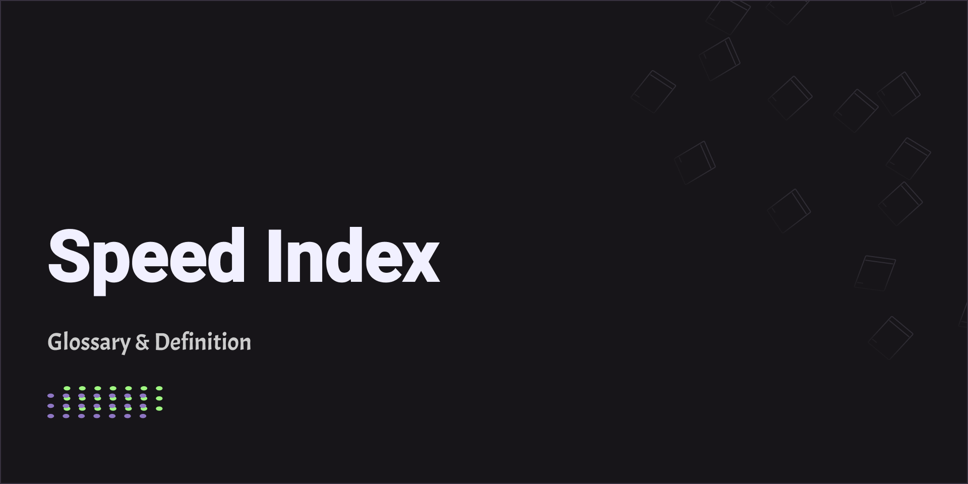 Speed Index