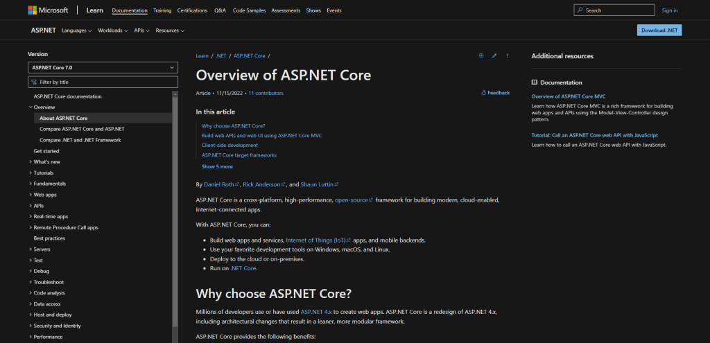 ASPNET Core