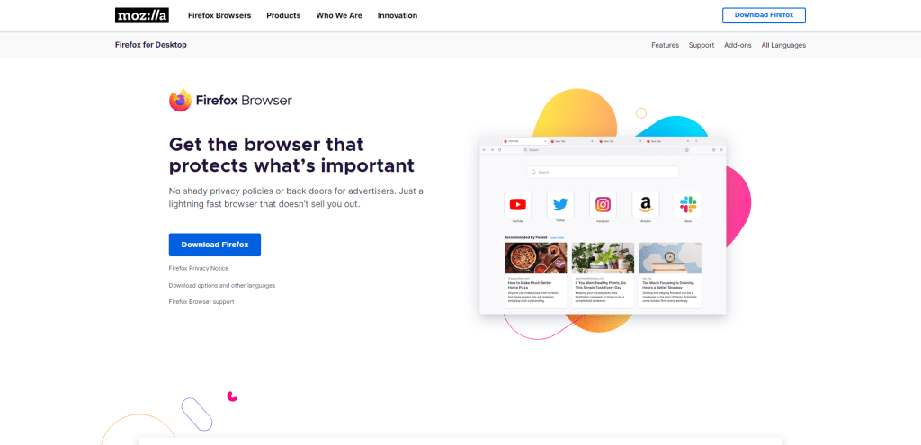 Firefox for Desktop
