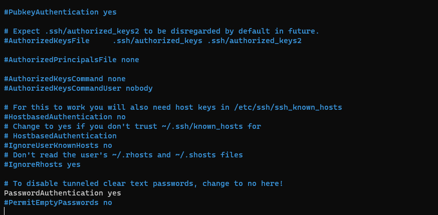 Disable Ssh Password Authentication For Specific User Or Group – TUGY