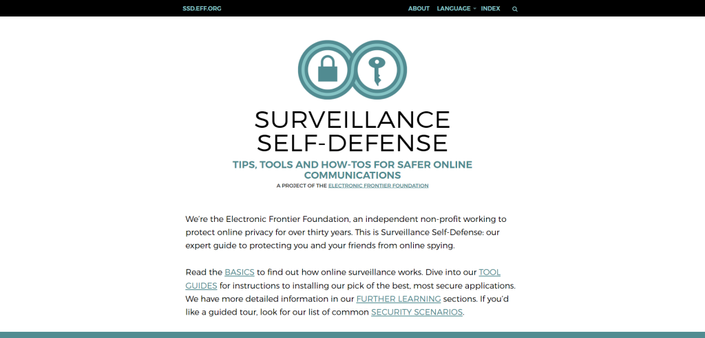 Surveillance Self-Defense